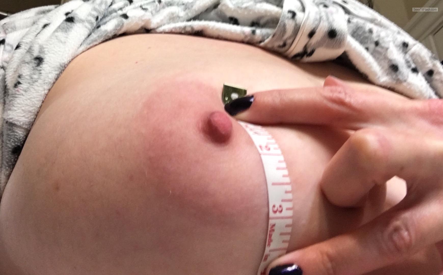 Tit Flash: My Big Tits (Selfie) - I ❤️ Shelf Bras from United Kingdom
